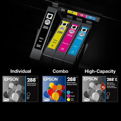 Miniatura 5 de Epson T288520 DURABrite Ultra Color Combo Pack - Cartucho de tinta de capacidad estándar.