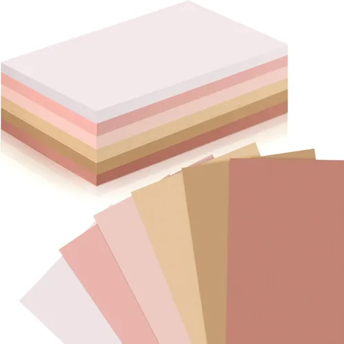 Miniatura 12 de Fainne 300 piezas de 5 x 8 pulgadas, tarjetas de índice en blanco, 180 g/m², cartulina gruesa, colores surtidos, tarjetas en blanco de neón