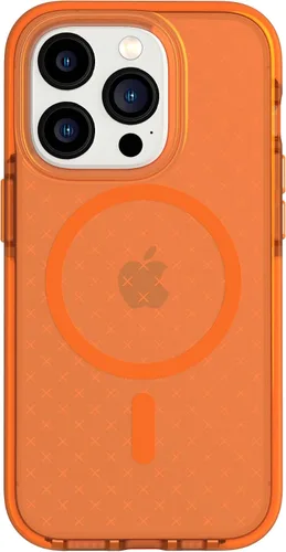 Miniatura 23 de tech21 iPhone 14 Pro Evo Check compatible con MagSafe® - Funda protectora de teléfono delgada y absorbente de golpes con protección FlexShock Negro