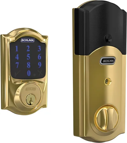 Miniatura 14 de Schlage Connect BE469ZP CEN 716 - Cerradura de seguridad inteligente con alarma incorporada, moldura Century en bronce envejecido