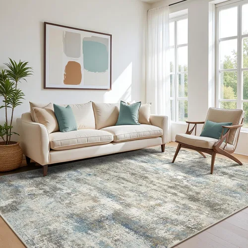 Miniatura 34 de BEIMO Alfombra de pasillo para cocina, alfombra lavable a máquina de 2 x 5 para entrada, alfombras modernas y abstractas suaves, cubierta de piso