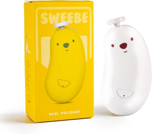 Miniatura 6 de Lima eléctrica para uñas de bebé, cortaúñas recargable suave, kit de cortaúñas para bebé, juego de manicura para bebés, niños pequeños o adultos, 6