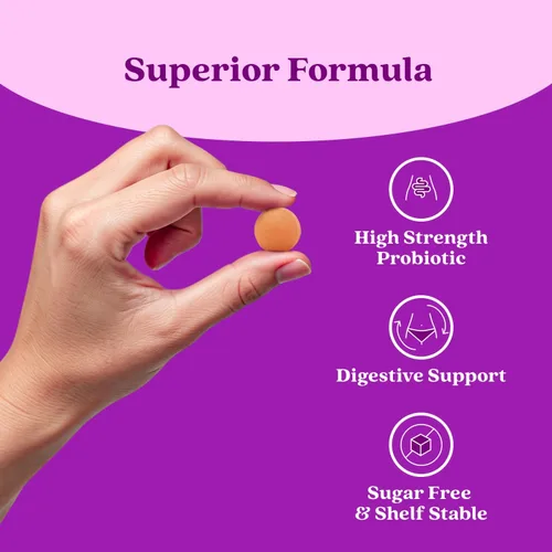 Miniatura 6 de BeLive Gomitas probióticas – Probióticos con 5 mil millones de UFC para la salud digestiva, hombres, mujeres y niños – para apoyo inmunológico, sin