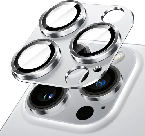 Miniatura 8 de JETech Protector de lente de cámara para iPhone 14 Pro de 6.1 pulgadas y iPhone 14 Pro Max de 6.7 pulgadas, cubierta de anillo de vidrio templado