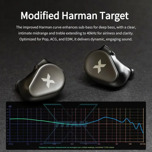 Miniatura 3 de DUNU Titan X IEMs - Auriculares para juegos, monitor intrauditivo de controlador dinámico de 0.394 pulgadas, auriculares IEM con cable de alta