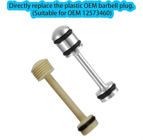 Miniatura 7 de LS Billet Tapón Trasero de Galería Desviador de Aceite Barbell compatible con GM Gen III y IV LS1 LS3 LS2 LQ4 LQ9 LS6 L92 L33 L99 Desviador