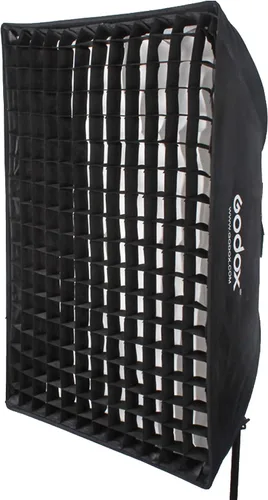 Miniatura 11 de Godox 19.7 in x 51.2 in 19.7 "x 51.2" Tira de colmena Honeycomb Grid Softbox Bowens Mount para Godox Flash Light y otra luz de flash de estudio