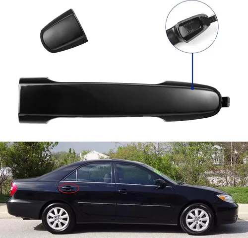 Miniatura 6 de Manija Externa del Lado Izquierdo Trasero de Conducción y del Lado del Pasajero Derecho para 03-13 Toyota Corolla, Toyota RAV4 Highlander Matrix