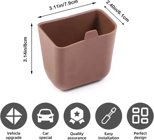 Miniatura 6 de Aunginsy Soporte para tazas de automóvil, almohadilla de ranura de almacenamiento trasera compatible con Ford Maverick 2022-2024, soporte para tazas