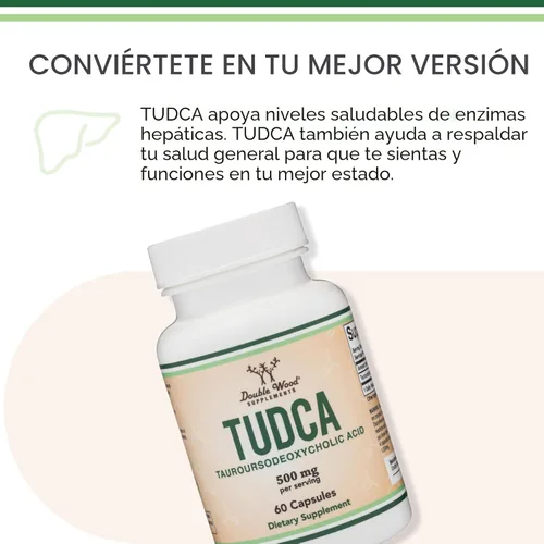 Miniatura 5 de TUDCA Suplemento de apoyo para el hígado con sales biliares, porciones de 500 mg, suplemento de limpieza de hígado y vesícula biliar