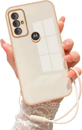Miniatura 12 de Funda para Moto g Pure para teléfono, Moto g Power 2022, funda Moto G Play 2023 para mujer, galvanoplastia, estética de lujo, moderna, bonita, Negro