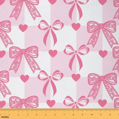 Miniatura 31 de Tela con Estampado de Corazones Rojos Romántico Tema del Día de San Valentín DIY Costura Manualidades Manualidades por Yarda Chic Corazones de Amor