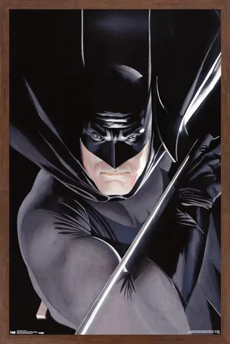 Miniatura 16 de Trends International DC Comics Batman - Póster de pared de retrato, 14.725 x 22.375 pulgadas, versión enmarcada en negro Versión con marco negro