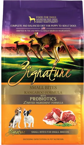 Miniatura 14 de Zignature Turquía Fórmula de Ingredientes Limitados Pequeños Mordiscos - Comida seca para perros, 4 lb
