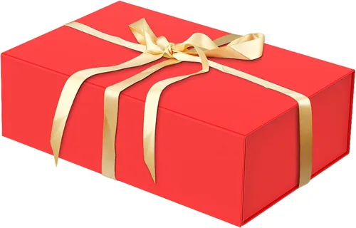 Miniatura 41 de HavrePac Paquete de 4 Cajas de Regalo Grandes 35x23x11 cm Cajas de Regalo de Lujo con Tapas, Caja de Regalo con Cierre Magnético para Empaquetado