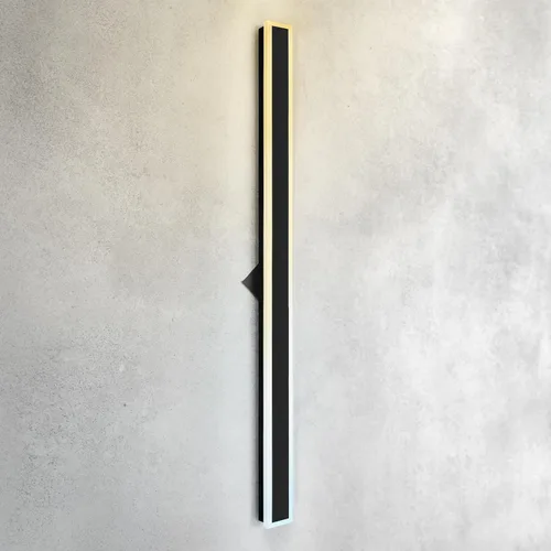 Miniatura 26 de ASD Lámpara LED de montaje en pared de 18 pulgadas de largo, aplique lineal para exteriores e interiores 3CCT, regulable, impermeable