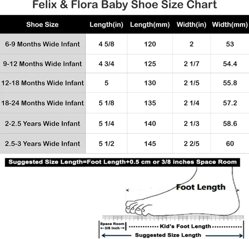 Miniatura 6 de Felix & Flora Zapatos de bebé de suela suave, zapatos de caminar para bebé, mocasines de goma para ballet