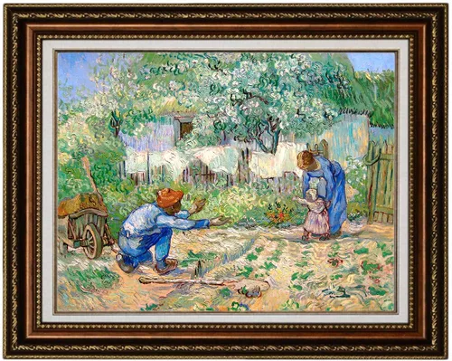 Miniatura 67 de ELITEAART- La noche estrellada por Vincent Van Gogh, pintura al óleo, reproducción de pintura al óleo, impresión en lienzo giclée, tamaño marcado