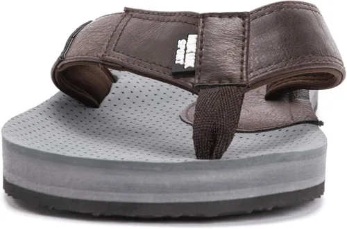 Miniatura 2 de MUK LUKS Chanclas Mason para hombre, color marrón