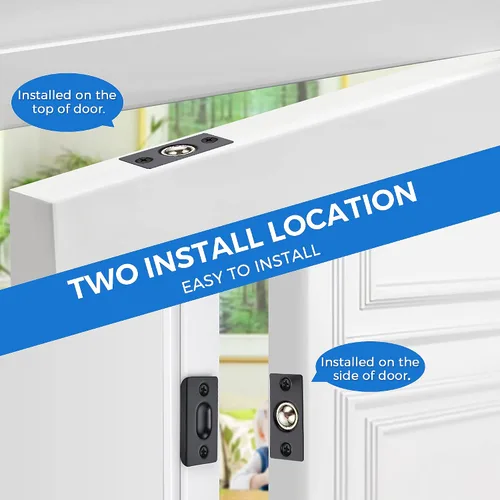 Miniatura 7 de Ravinte Hardware Pestillo de bola para puerta de armario, reemplazo de bola de puerta, accesorios de puerta de cierre de bola, acero inoxidable
