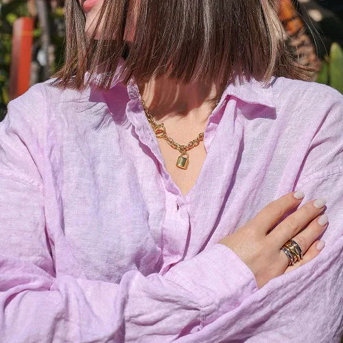 Miniatura 8 de CIUNOFOR Anillo de cruz de 0.539 in para mujer, anillo de compromiso chapado en oro rosa, plata, oro, grabado personalizado