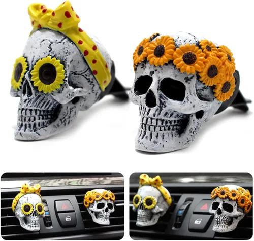 Miniatura 9 de Bonitos accesorios interiores de automóvil, clip de perfume ambientador, decoración de ventilación de aire acondicionado de auto, decoración