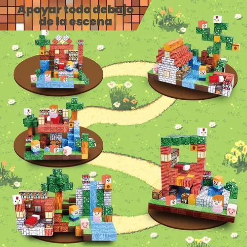 Miniatura 3 de Goody King Bloques Magnéticos Juego de 150 Bloques de Construcción Magnéticos, Imanes Apilables para Niños, Juguete Sensorial para Juguetes