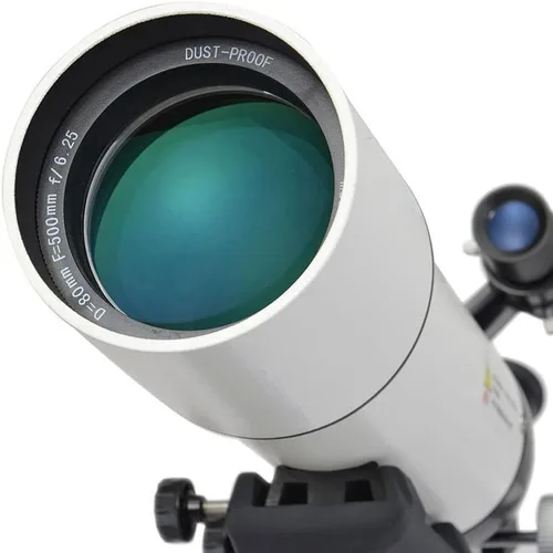 Miniatura 2 de Telescopio para adultos, 3.150 in de apertura, 19.685 in de longitud focal, telescopio refractor para principiantes de astronomía, telescopios