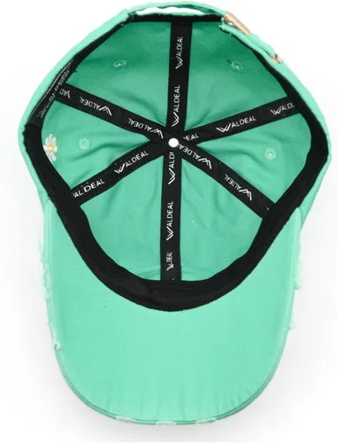 Miniatura 6 de Waldeal Lindo sombrero de margarita para mujer, gorra de béisbol ajustable bordada desgastada