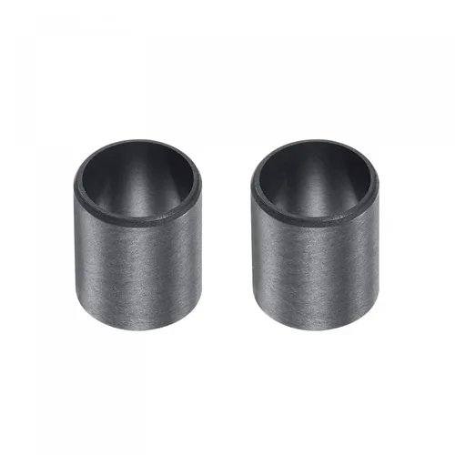 Miniatura 21 de uxcell Rodamientos de manga 0.197 in Diámetro 0.276 in OD 0.315 in Longitud POM Envueltos Bujes sin aceite Negro 2pcs