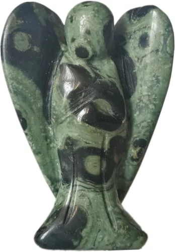 Miniatura 11 de Estatua de ángel guardián de oración de cristal curativo de cornalina natural, 2 pulgadas, tallado en bolsillo, figuras de piedra de palma
