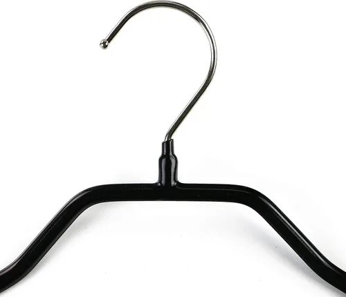 Miniatura 7 de MAWA by Reston Lloyd, Percha de acero antideslizante para trajes/chaquetas, soldadores de apoyo ancho con gancho giratorio, cobre, juego de 5 (42-L)