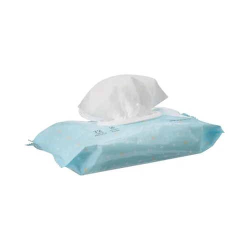Miniatura 8 de McKesson Toallitas para bebé, sin perfume (1 paquete, 72 toallitas) – Aloe y vitamina E, 99% agua, tapa abatible, toallitas para piel sensible