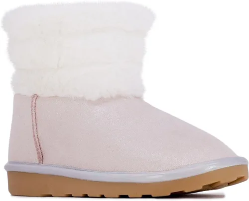 Nautica Botas para niños y niñas con piel Sherpa para nieve e invierno, botines cálidos para niños grandes - niño pequeño - niño pequeño