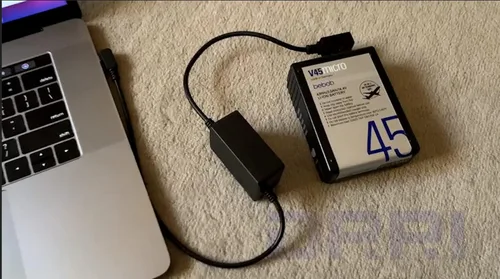 Miniatura 4 de MacBook Pro Teléfono Móvil Sony A7siii Lumix S5 Puerto USB C a V-Mount Batería PD Adaptador de Carga Rápida Cable D-Tap a USB-C
