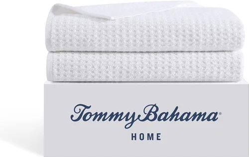 Miniatura 18 de Tommy Bahama - Toallas de baño, altamente absorbentes y suaves, esenciales para el baño, baja pelusa y resistentes a la decoloración, certificadas