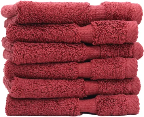 Miniatura 76 de Colección de calidad de hotel y spa, altamente absorbente y de secado rápido, 100% algodón turco, 750+ GSM, toallas ecológicas, toallas con borde