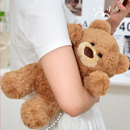 Miniatura 4 de Oso de Peluche Relleno de 10 Pulgadas, Juguetes de Peluche Suaves de Oso Teddy, Regalos de Cumpleaños Navidad Día de San Valentín para Niños y Niñas
