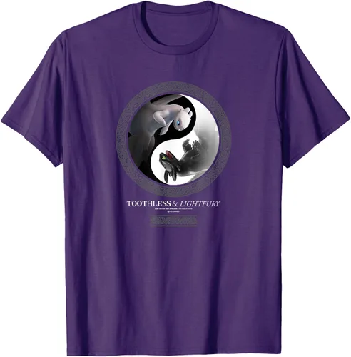 Miniatura 20 de Cómo entrenar a tu dragón 3 Yin Yang Dragon Camiseta