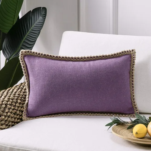 Miniatura 68 de Phantoscope Farmhouse - Fundas de almohada decorativas para exteriores, Poliéster & Mezcla de poliéster, Beige, 18" x 18