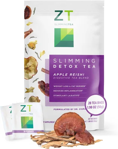 Miniatura 12 de Dr. Zisman ZT Slimming - Mezcla de desintoxicación Matcha-Coco, té para controlar el peso con efectos antioxidantes, mejora el estado de ánimo