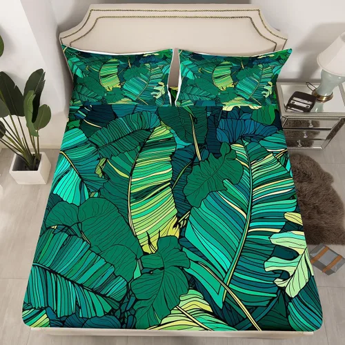 Miniatura 12 de Sábana bajera de galaxia tamaño individual, juego de ropa de cama con purpurina degradado para niños, niñas, niños y mujeres, decoración