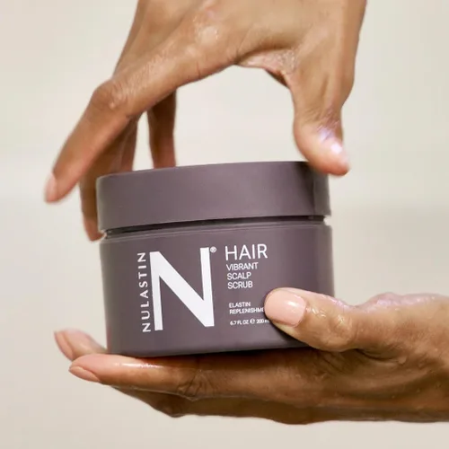 Miniatura 7 de NULASTIN Vibrant Scalp Scrub - Tratamiento exfoliante para cuero cabelludo seco, hidratante y limpiador para levantar la acumulación, prechampú