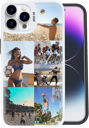 Miniatura 13 de Funda personalizada para iPhone 17, 16, 15, 14, 13, 12, 11 Pro/Max/Plus/XR, fundas personalizadas, diseña tu propia funda perfecta para fotos, 3