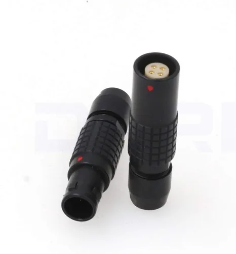 Miniatura 3 de 1B PHG y FGG 2 pin Push-Pull Conector Circular Enchufe macho y enchufe hembra Color Negro