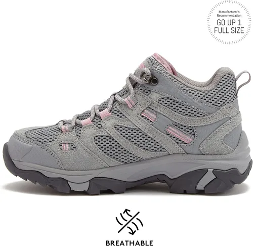 Miniatura 3 de HI-TEC Apex Lite Mid WP Botas de senderismo impermeables para mujer, ligeras, para exteriores y senderos