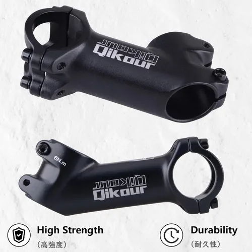 Miniatura 5 de JEELAD Bike Stem 31.8 Bicicleta Manillar Stem Bike Tenedor Extensor Manillar Corto Elevador Aleación de Aluminio para Bicicleta de Carretera MTB BMX