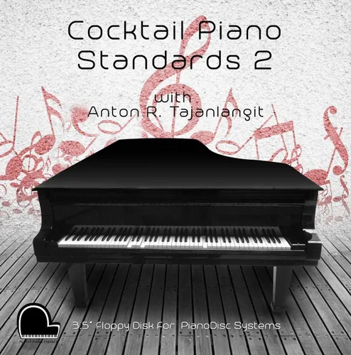 Cóctel Piano Standards 2 - PianoDisc Compatible Player Piano Music en 3.5" DD 720k Disquete Disquete PianoDisc