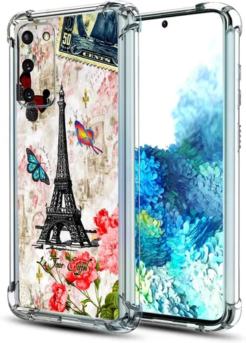 Miniatura 11 de Funda para Galaxy S20 FE 5G, atrapasueños, protección contra caídas espaciales, a prueba de golpes, TPU de cuerpo completo, resistente a