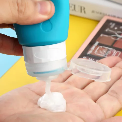 Miniatura 4 de Gemice Botellas de viaje para artículos de tocador, aprobados por la TSA, recipientes de viaje de 3 onzas, sin BPA, a prueba de fugas, tubos